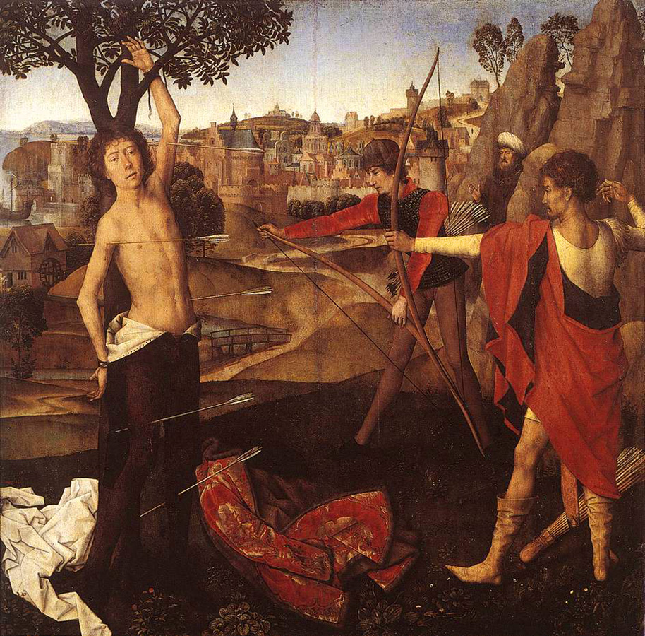 the martyrdom of saint sebastian